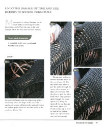 Wicker repair