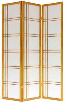 Double Cross Shoji Screen on Sale